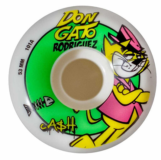 Ruedas de skate set "Don Gato" Cash Wheels pro 102A